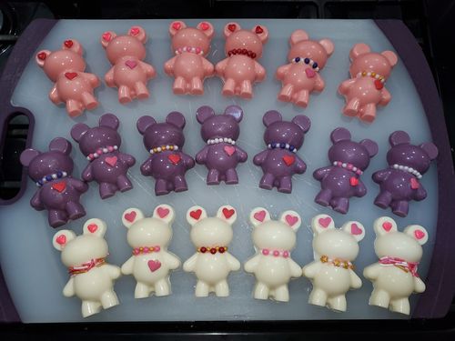 Customer photo review of Baby Bear Chocolate Mold