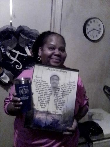 Customer photo review of Always In My Heart Personalized Color Printed Tumbler