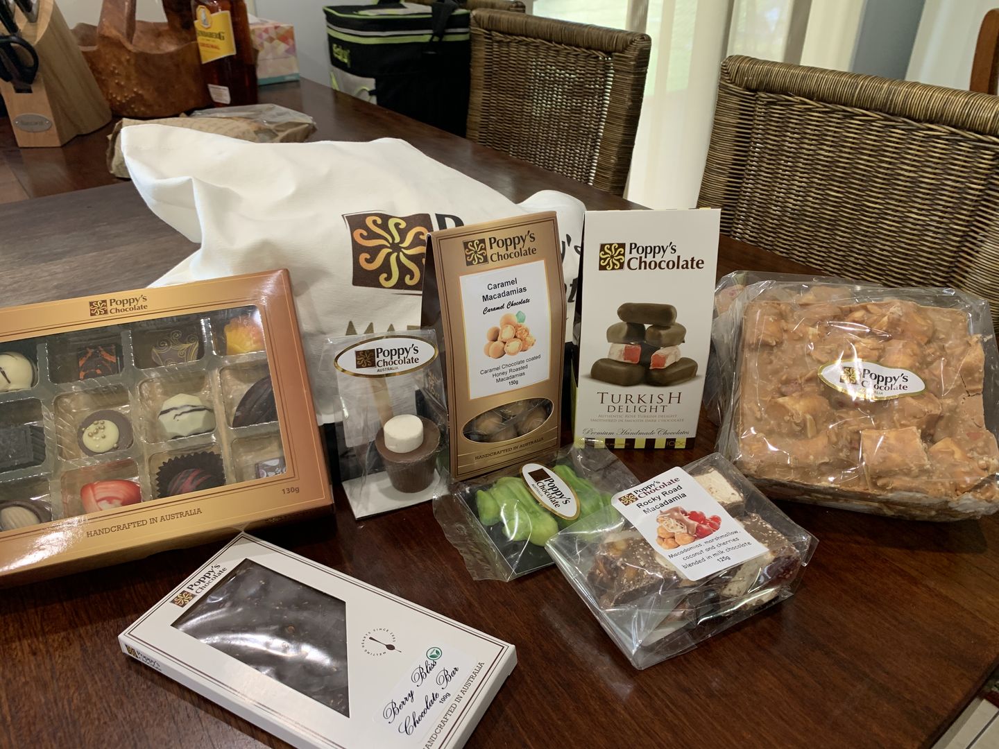 Customer photo review of Poppy's Faves - Poppy's Favourite Bag - Hamper