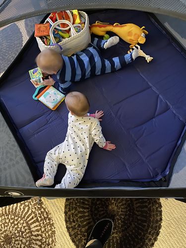Customer photo review of Pop N' Go® Mattress Cover