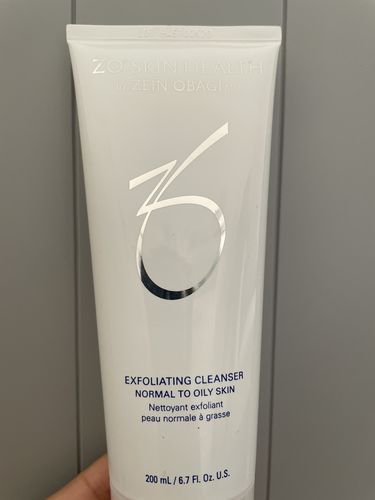 Customer photo review of Exfoliating Cleanser