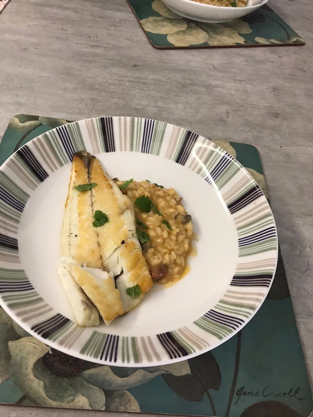 Customer photo review of Sea Bass fillet
