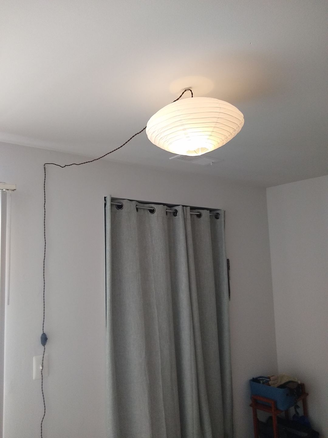 Customer photo review of 16" White Saturn Paper Lantern