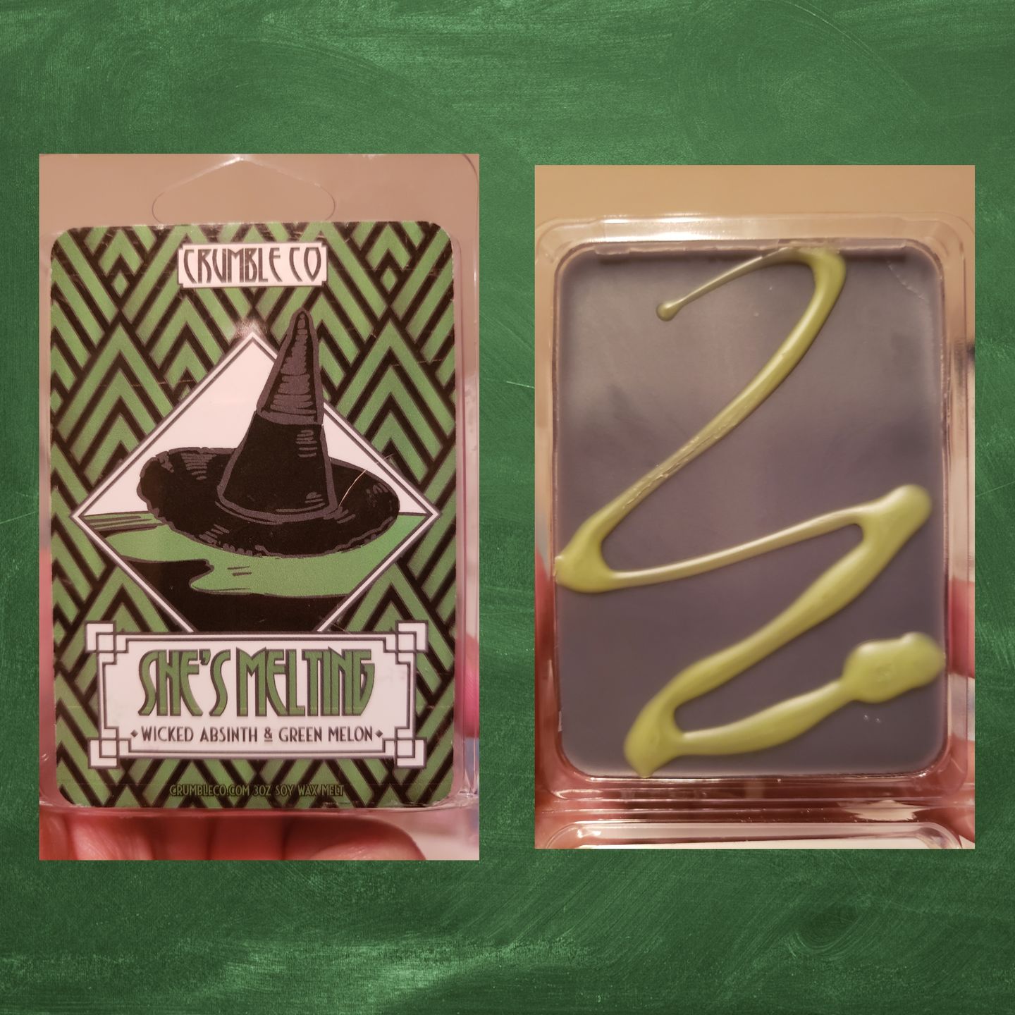 Customer photo review of She's Melting Wax Melts