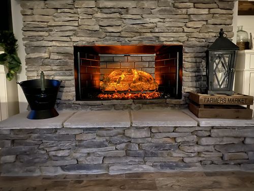 Electric Fireplace Log Insert 