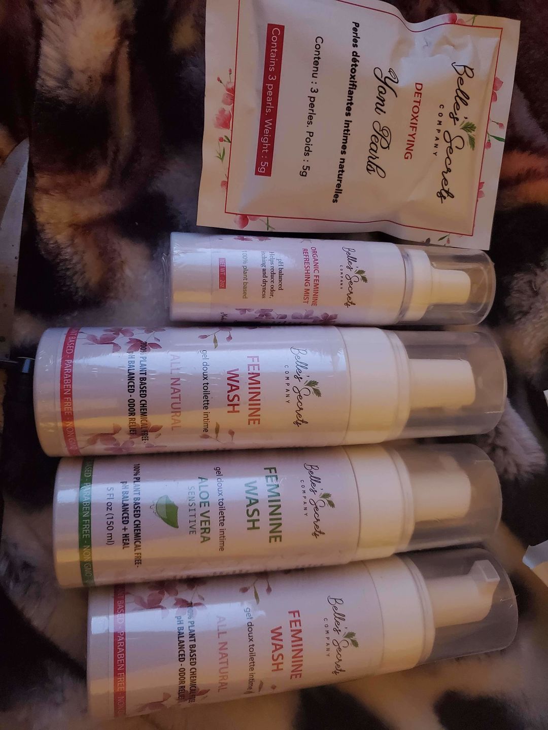 Customer photo review of Natural Yoni Wash