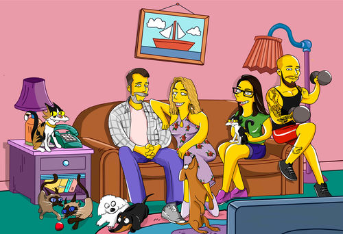 Customer photo review of RETRATO EM ARQUIVO DIGITAL FAMILIA AMARELA