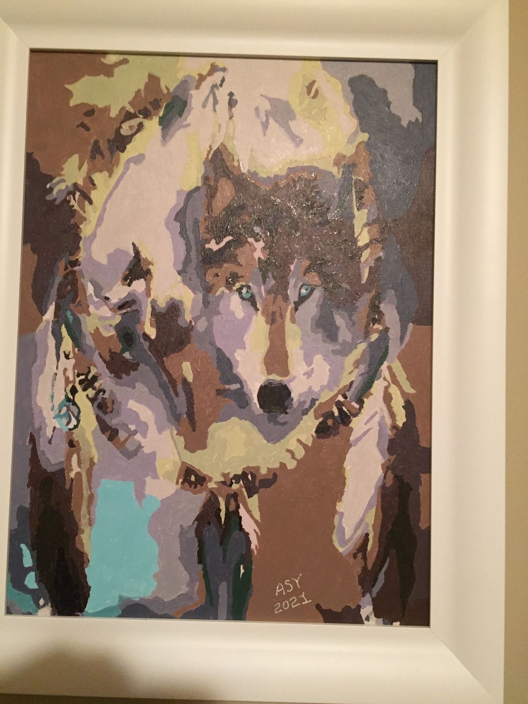 Customer photo review of FREE Paint By Numbers Kit