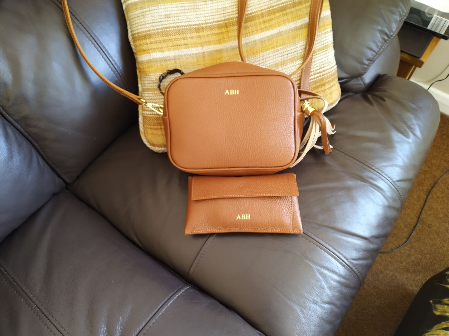 Customer photo review of Leather Lady Wallet