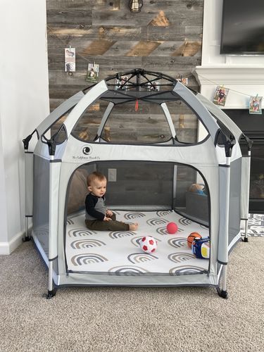 Customer photo review of Pop N' Go® Playpen