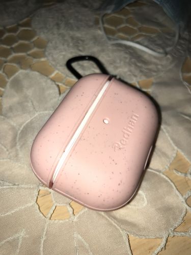 Customer photo review of Eco Friendly AirPod Pro Case - Blush Pink