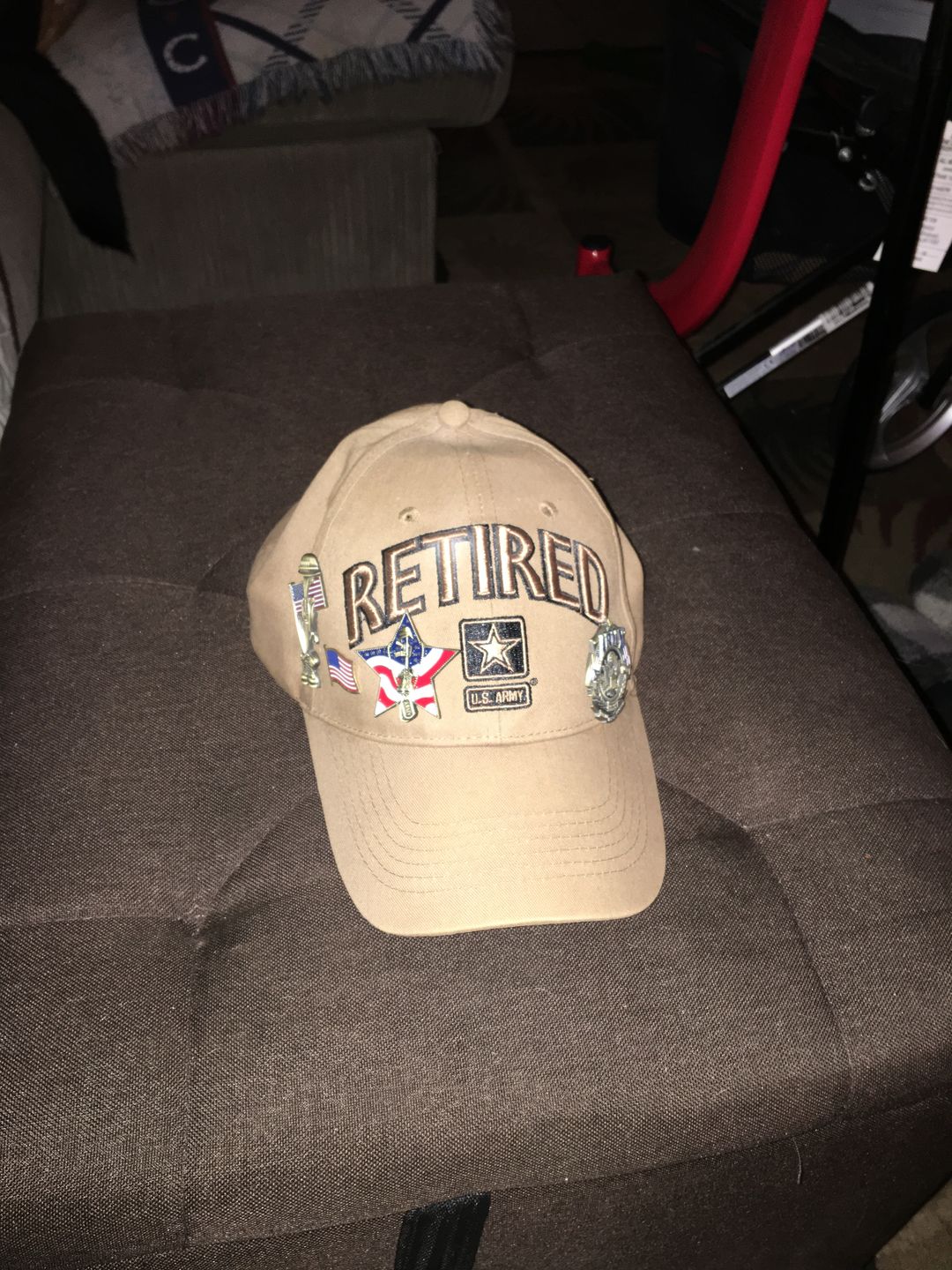 Customer photo review of US Army Veteran Pin