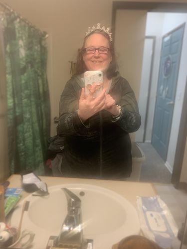 Customer photo review of Pearl Magic Tiara