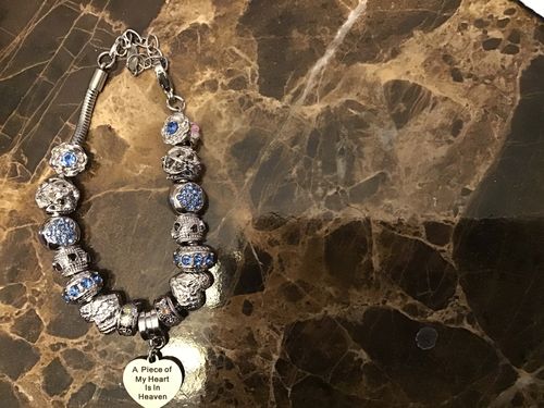 Customer photo review of Piece Of My Heart Bracelet
