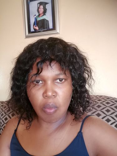 Customer photo review of Brandy Water Wave Fringe 10"