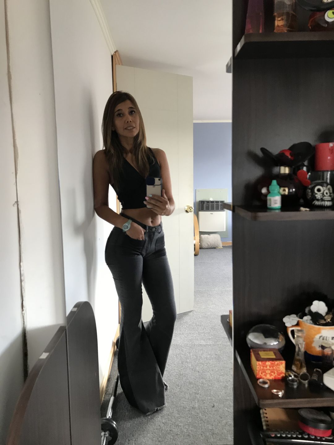 Customer photo review of Jeans Ada Gris
