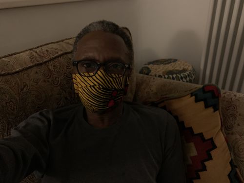 Customer photo review of PACK OF 6 ADULT REUSABLE FACE MASK