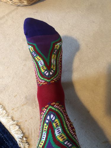 Customer photo review of The Classic Afrisocks Collection