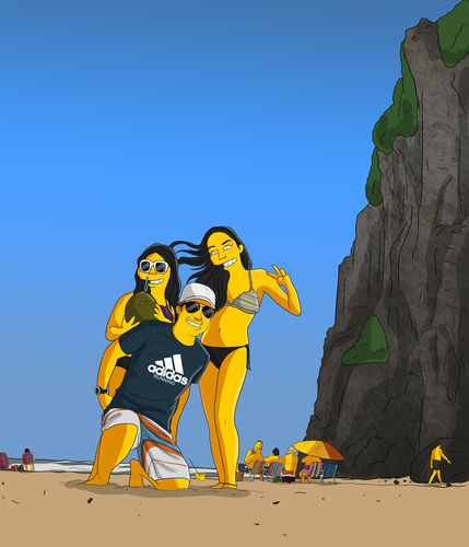 Customer photo review of RETRATO EM ARQUIVO DIGITAL FAMILIA AMARELA