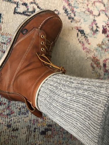 Customer photo review of Ballston 83% Wool Heavyweight Expedition Weight Hunting Socks - 3 Pairs for Men and Women