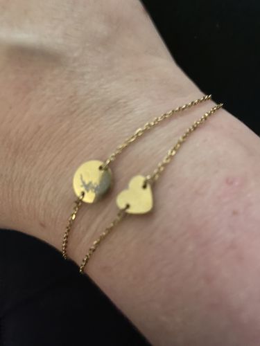 Customer photo review of Grace Delicate Pearl Necklace