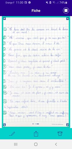 Avis photo d'un client sur Fiches de révision REVISION 2.0 OXFORD # 50 fiches 12,5 x 20 cm - petits carreaux