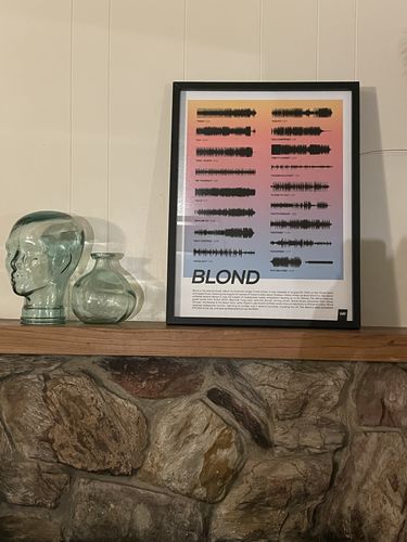 Customer photo review of "Blond" by Frank Ocean