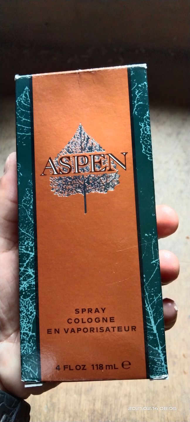 Customer photo review of Aspen Men's 118ml