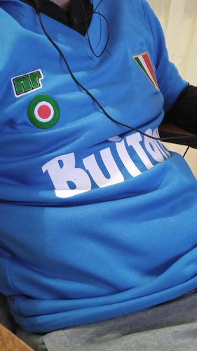 Customer photo review of Napoli 1987/1988 Home kit
