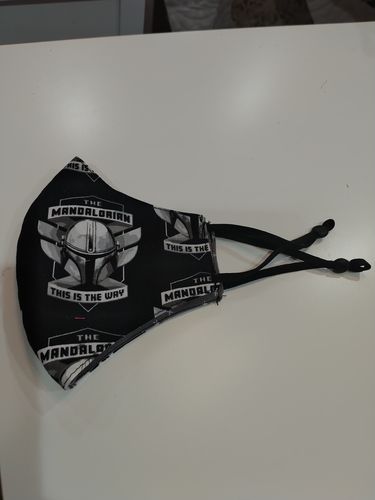 Customer photo review of White Cord/Elastic Toggle - (20 Toggles /10 Masks)