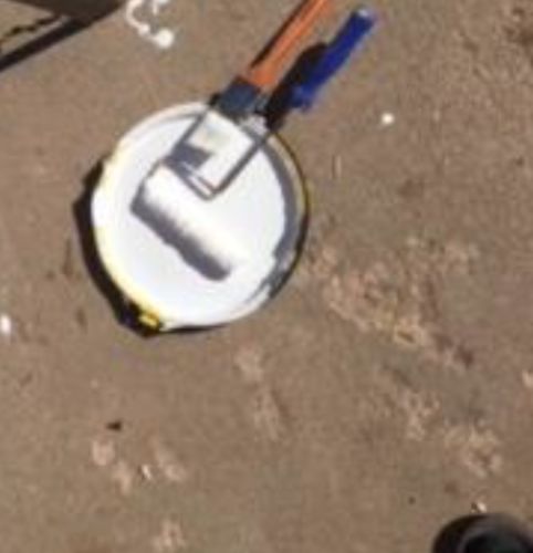 Customer photo review of EZ Anti-Gravity Paint Tray