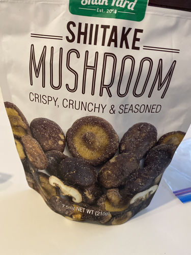Customer photo review of 「人气」Snak Yard Shitake Mushroom 网红蘑菇干7.5oz (1袋/Pack)