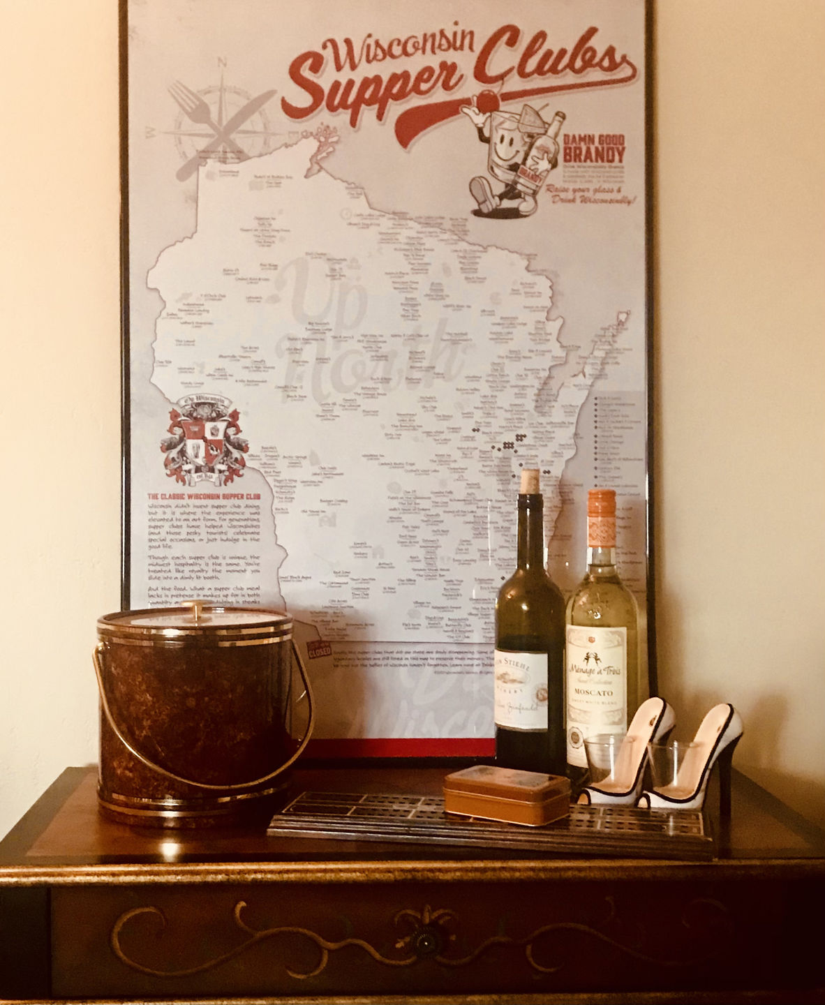Customer photo review of Wisconsin Supper Clubs Poster