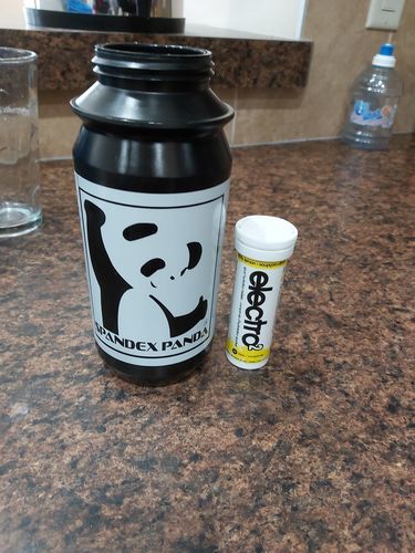 Customer photo review of XACT ELECTROLYTES -  sport hydration tabs - tube of 10 tabs