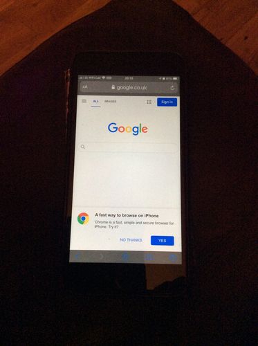 Customer photo review of Apple iPhone 7 Plus 128GB Matte Black Unlocked Refurbished Excellent