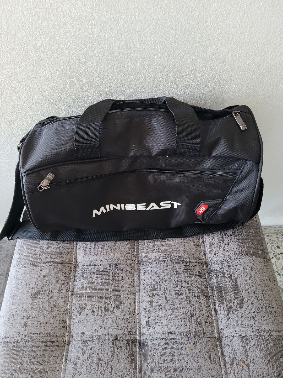 Customer photo review of HUSTLE GYM BAG