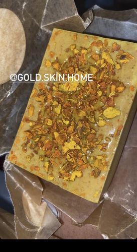 Customer photo review of Glow Turmeric + Honey Face & Body Soap Bar