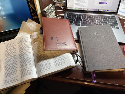 Customer photo review of Daily Kairos Prayer Journal