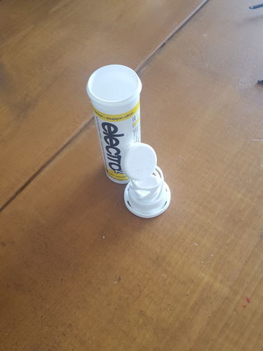 Customer photo review of XACT ELECTROLYTES -  sport hydration tabs - tube of 10 tabs