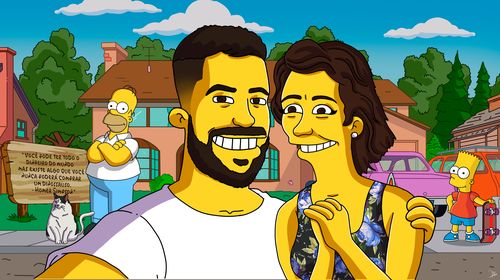 Customer photo review of RETRATO EM ARQUIVO DIGITAL FAMILIA AMARELA