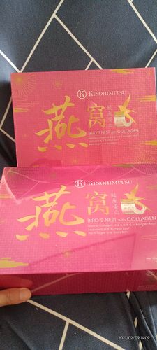 Customer photo review of Bird's Nest with Collagen 6's