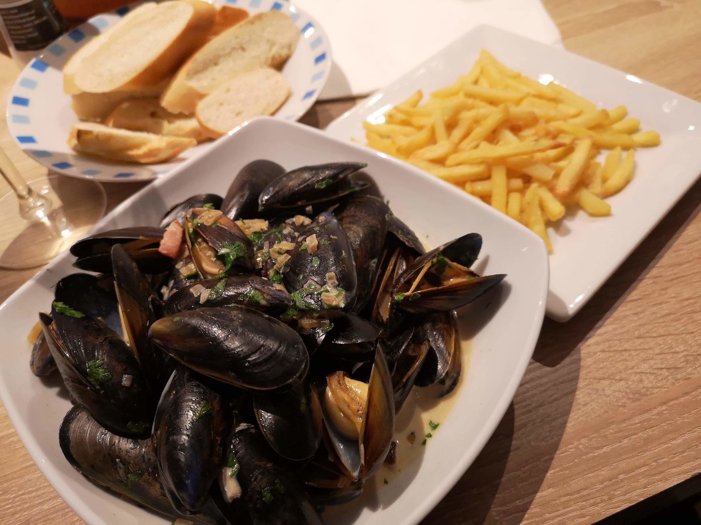 Customer photo review of Fresh Scottish Mussels (1kg)