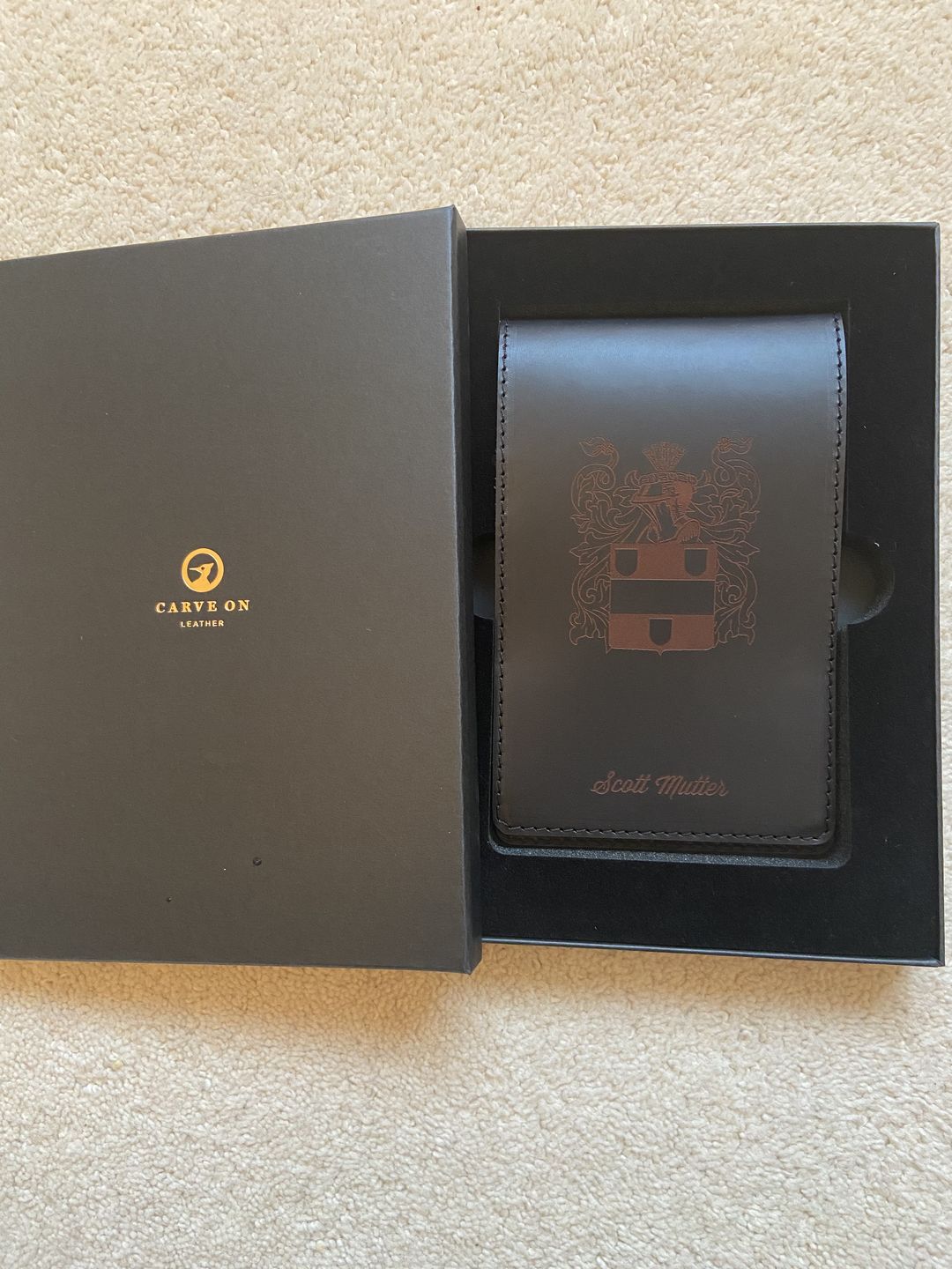 Customer photo review of Yardage Book Cover