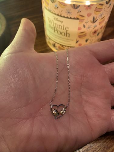 Customer photo review of Winnie the Pooh® Candle - 925 Sterling Silver Winnie the Pooh Necklace Collection