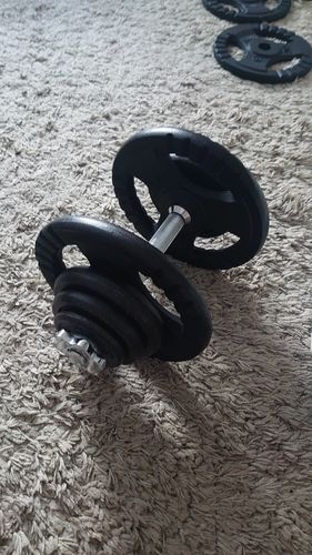 Customer photo review of STANDARD HOME gym Iron PLATE Disc  31mm