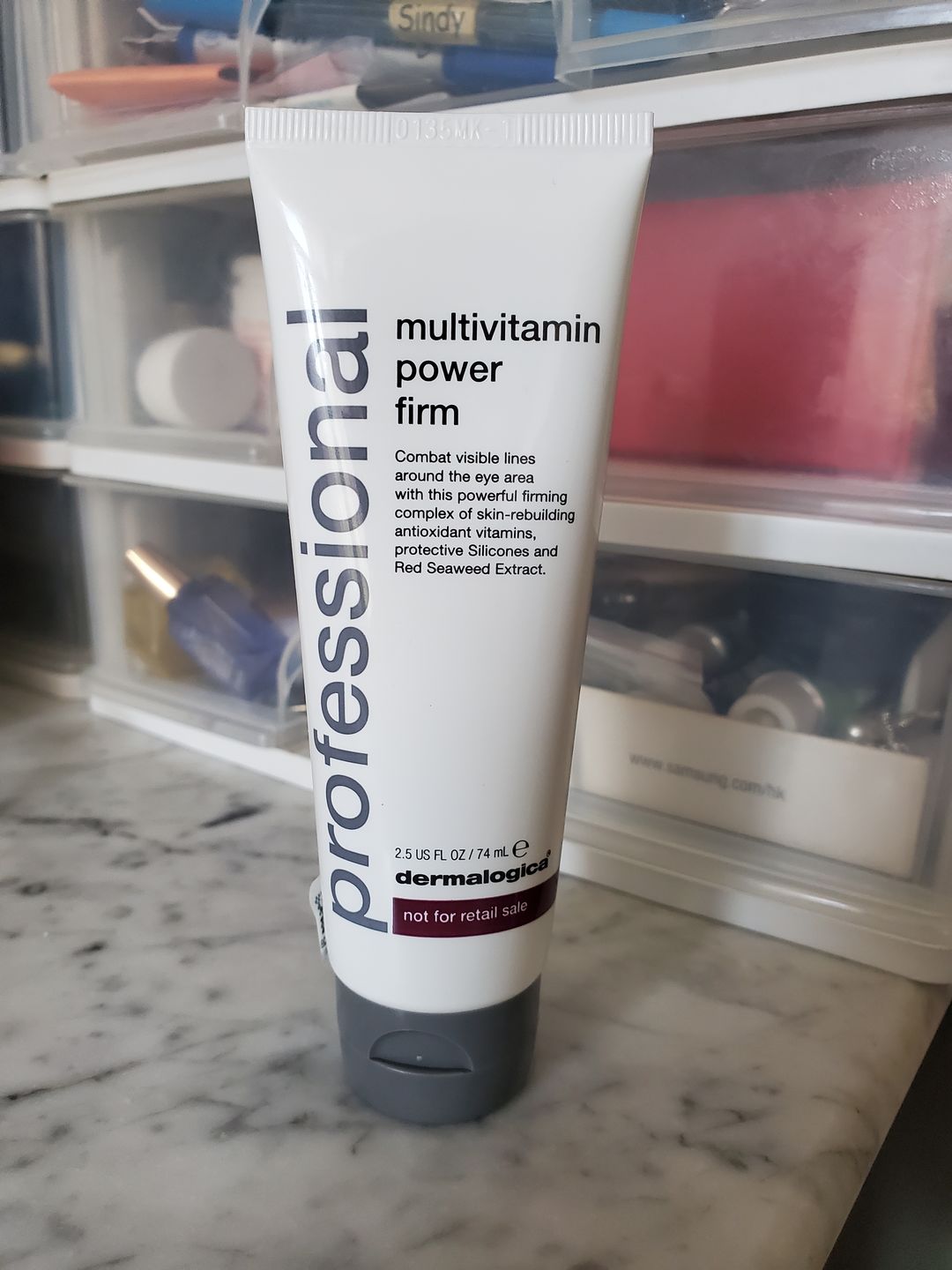 Customer photo review of dermalogica AGE smart multivitamin power firm