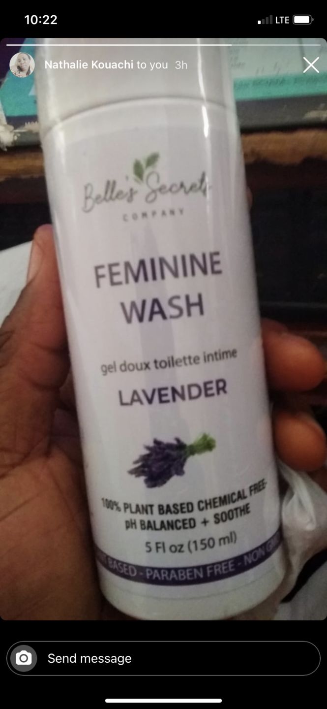 Customer photo review of Calming Lavender Wash
