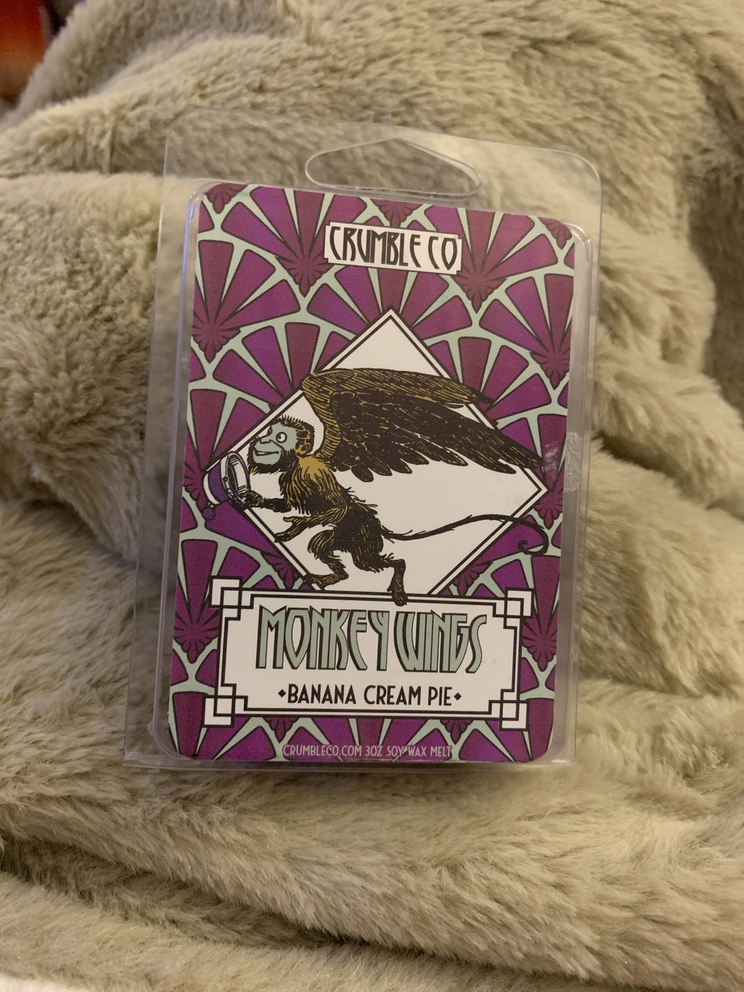 Customer photo review of Monkey Wings Wax Melts