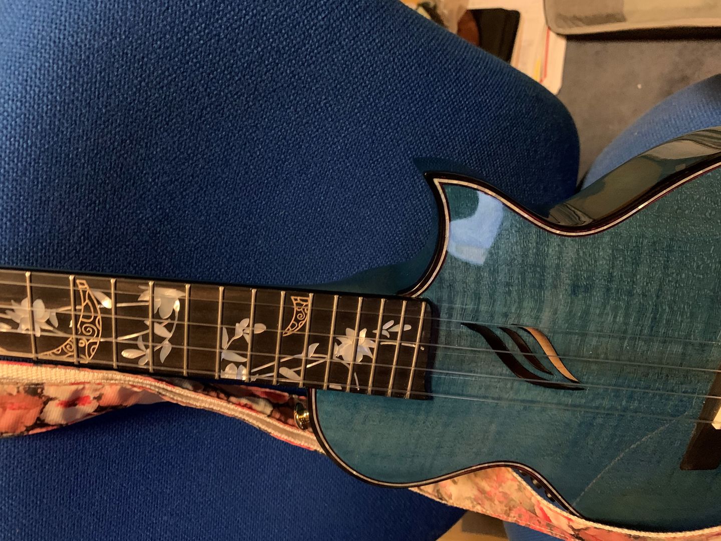 Customer photo review of CT-LG Worth Clear Low G Tenor Ukulele Strings Fluorocarbon 2 Restrings per Packet