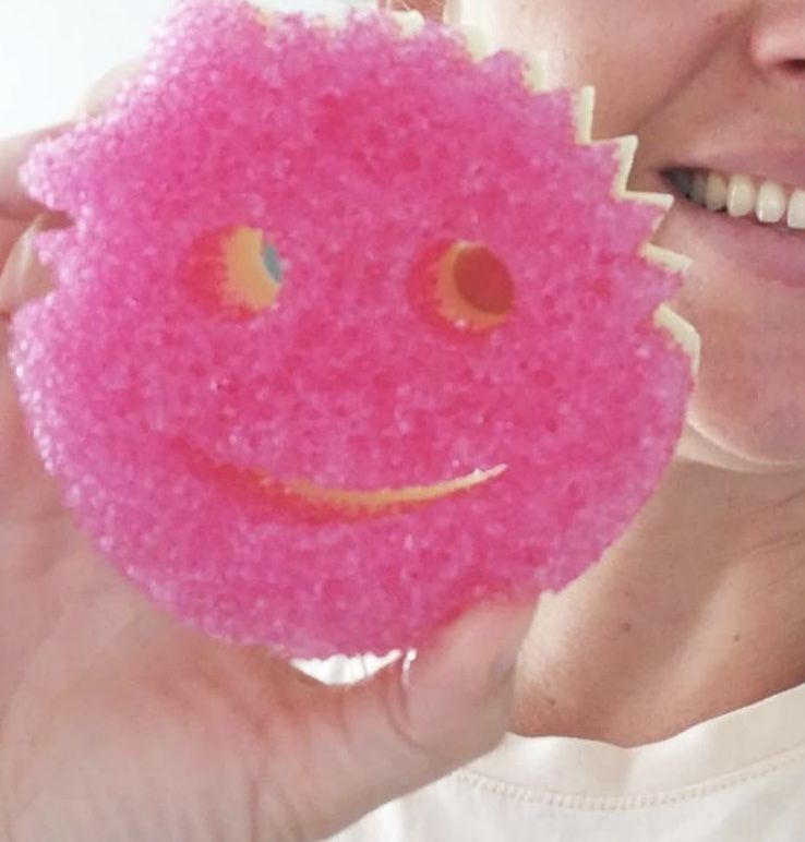 Customer photo review of Scrub Mommy